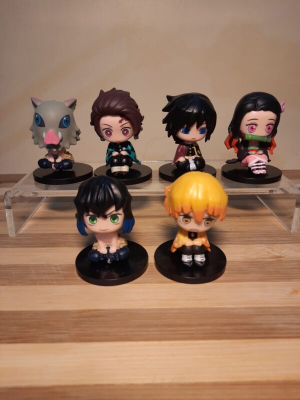 Demon Slayer Sitting Pose - [Set of 6] (5 cm)