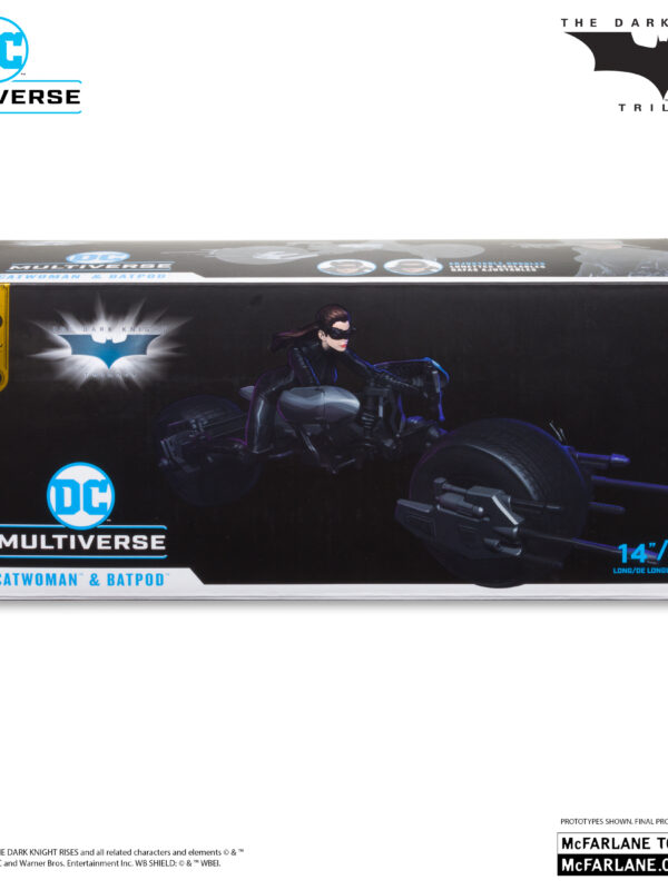 CATWOMAN & BATPOD (THE DARK KNIGHT RISES) by McFarlane