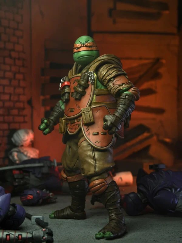 NECA Teenage Mutant Ninja Turtles (The Last Ronin) - Ultimate Flashback Michelangelo
