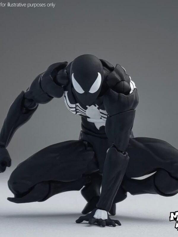 Mess Toys - Black Symbiote Spiderman