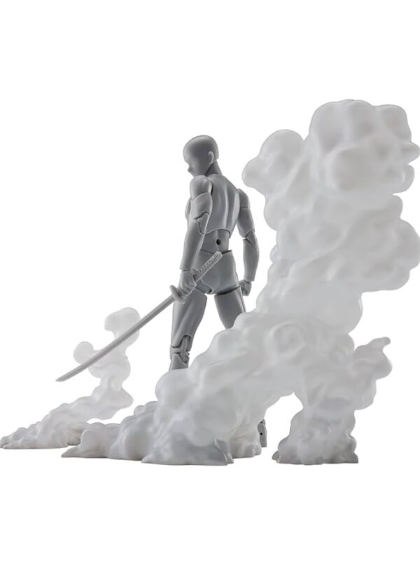 Smoke Effect - For 1/12 Action Figures [ SHF Knock Off ]